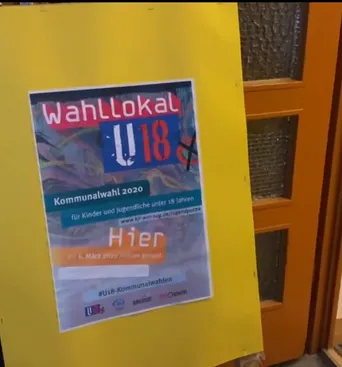 Wahllokal U18 Bundestagswahl 2020